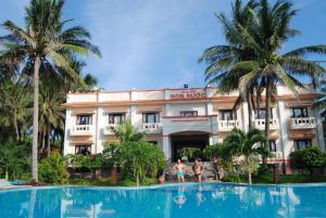 Bazén v ubytování Non Nuoc Resort nebo v jeho okolí