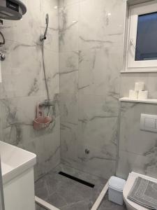Koupelna v ubytování Apartmani Filip