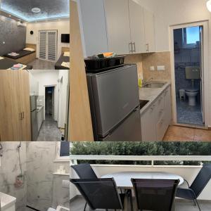 Kuchyň nebo kuchyňský kout v ubytování Apartmani Filip