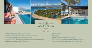 Bazén v ubytování Aminess Style Glamping Villas & Holiday Homes Avalona nebo v jeho okolí