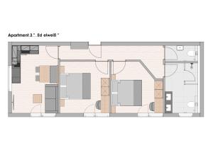Plan piętra w obiekcie Mannharthof
