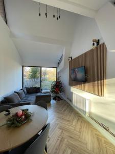 Posezení v ubytování Kira's fairy-tale cottage