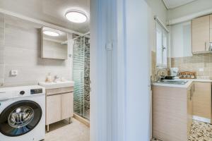 Kuchyň nebo kuchyňský kout v ubytování Alt Cozy Apartment in Chios + 6 fotografií