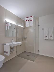 Koupelna v ubytování MOOI Apartments Grenchen