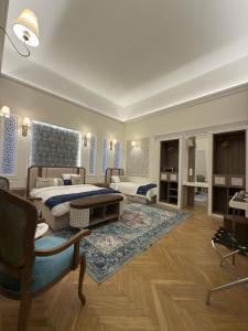Posedenie v ubytovaní Oasis Inn Budapest