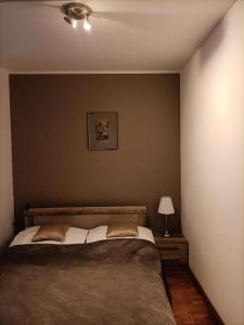 Posteľ alebo postele v izbe v ubytovaní Cleopatra Apartment Budapest