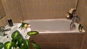 Kúpeľňa v ubytovaní Cleopatra Apartment Budapest