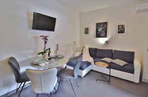 Posezení v ubytování Apartments Ruzica