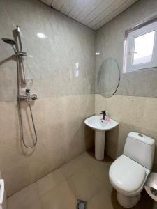 Vannituba majutusasutuses Zangu Hotel