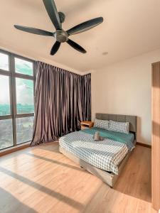 Postel nebo postele na pokoji v ubytování Starry x 5 Bedrooms 2Bathroom