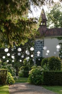 Vonkajšia záhrada v ubytovaní Schloss Ernegg