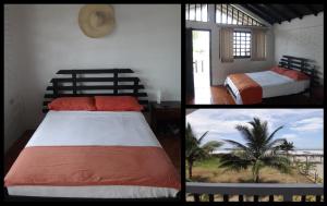 Кровать или кровати в номере Sundown Beach Hotel