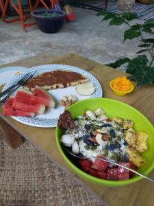 民宿内部或周边提供的食物