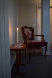 Χώρος καθιστικού στο Guesthouse Gamla