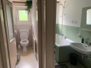 Koupelna v ubytování Ferienwohnung Durst 2