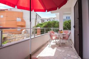 Balkón nebo terasa v ubytování Apartments Marko