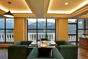 Posezení v ubytování Claret Inn & Suites - Dalhousie