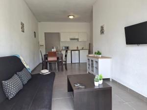 Et tv og/eller underholdning på T2 Terrasse climatisé piscine à T FLORENT