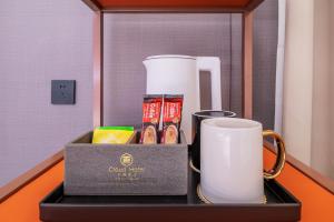 Set per la preparazione di tè e caffè presso ChongQing Could Hotel 重庆云禧酒店