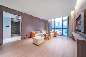TV o dispositivi per l'intrattenimento presso ChongQing Could Hotel 重庆云禧酒店