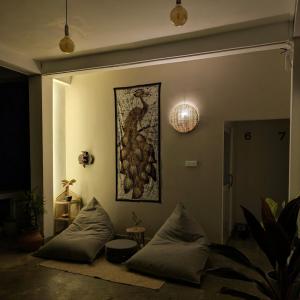 Istumisnurk majutusasutuses The Stables Oceanfront Hotel Midigama