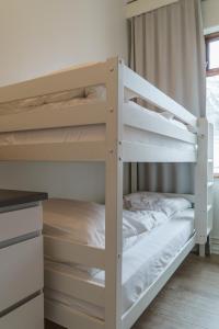A bed or beds in a room at Hotel Isafjordur - Horn