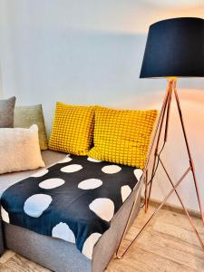 Postel nebo postele na pokoji v ubytování Old town city apartment