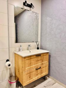 Koupelna v ubytování Old town city apartment + 16 fotografií