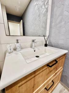 Koupelna v ubytování Old town city apartment