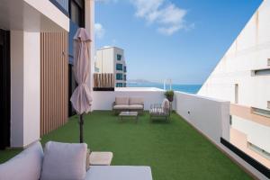 Balcon ou terrasse dans l'établissement Chez Abel