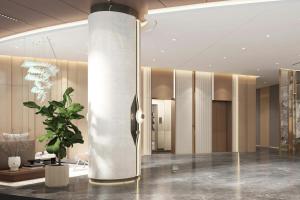 The lobby or reception area at Fairfield by Marriott Shanghai Hongqiao