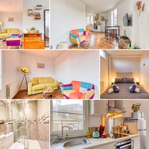 Køkken eller tekøkken på Le Sympathique - Metro 7 à 4 minutes - Direction Paris