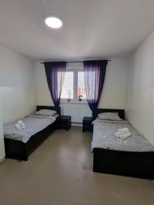 Postel nebo postele na pokoji v ubytování Work Home