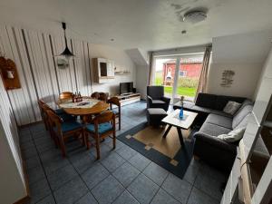 Χώρος καθιστικού στο Ferienwohnungen Am Mühlenhügel