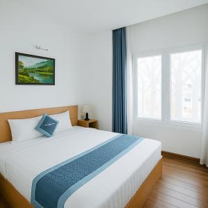 Voodi või voodid majutusasutuse Tuan Thuy Hotel toas