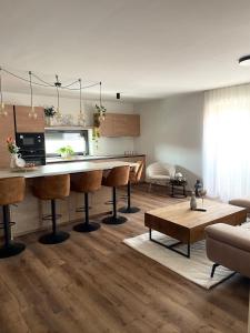 Kuchyň nebo kuchyňský kout v ubytování Apartments Wally