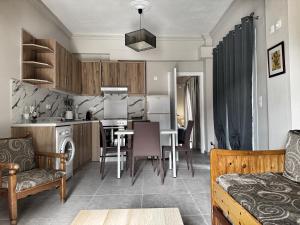Nhà bếp/bếp nhỏ tại Dreams Street Apartment