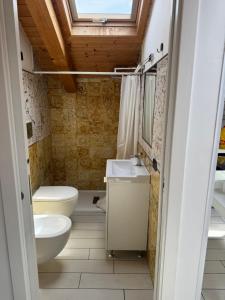 Koupelna v ubytování B&B La Chiave