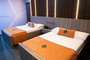 Postel nebo postele na pokoji v ubytování Hotel Bacatá Isla