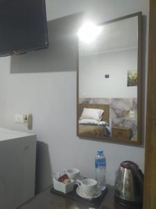 Voodi või voodid majutusasutuse فندق هابى دريمز toas