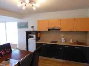 Kuchyň nebo kuchyňský kout v ubytování APARTMÁN SLAVKOV home & parking