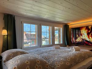 Postel nebo postele na pokoji v ubytování Chalet Summer Dream