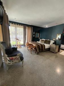 Et opholdsområde på Helder Haven Cottage