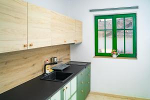 Kuchyň nebo kuchyňský kout v ubytování Casa Botár Vendégház