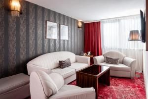 Area soggiorno di Movenpick hotel Sarajevo
