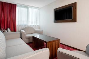 TV o dispositivi per l'intrattenimento presso Movenpick hotel Sarajevo