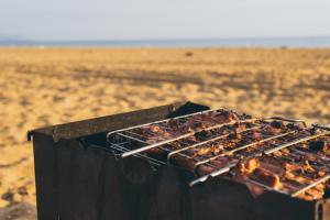 Attrezzature per barbecue disponibili per gli ospiti del resort