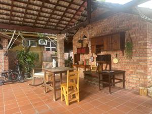 Patio nebo venkovní prostory v ubytování Lelangit Inn