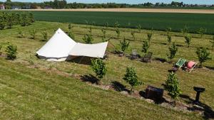 Zahrada ubytování Glamping au verger de la Marsale
