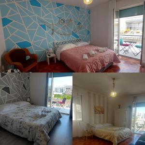 Posteľ alebo postele v izbe v ubytovaní Casa Immacolata Affittacamere